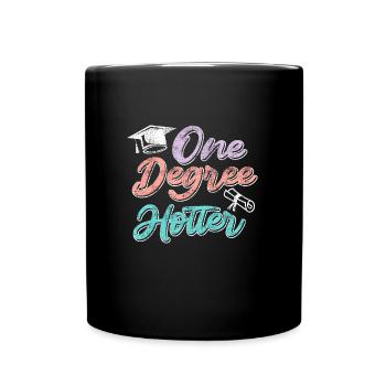 Un baccalauréat chaud - Mug uni - noir - Devant