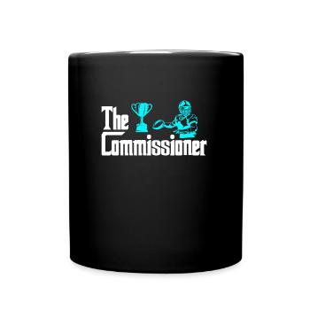 Commissaire du football Fantasy - Mug uni - noir - Devant