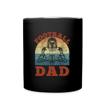Football Papa Fantasy Football - Mug uni - noir - Devant