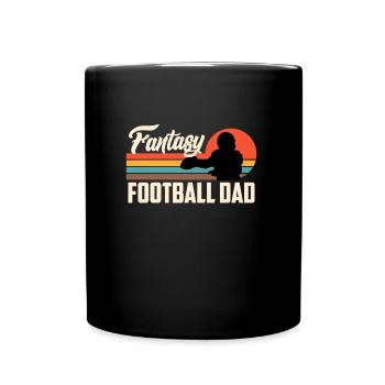 Fantasy Football Dad - Full Colour Mug - black - Front