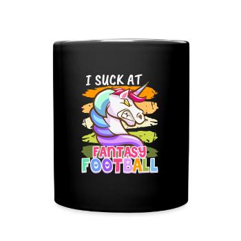 Fantasy Football Loser Je suis nul au Fantasy Football - Mug uni - noir - Devant