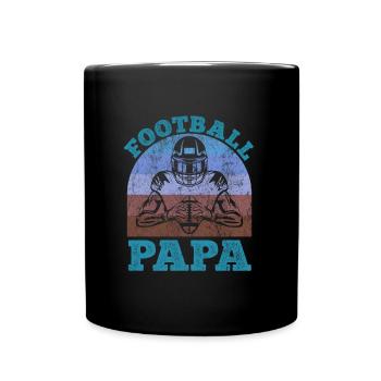 Football Dad Fantasy Football - Full Colour Mug - black - Front