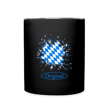 Bavarian Original - Tasse einfarbig - Schwarz - Vorne