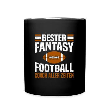 Meilleur entraîneur de football Fantasy de tous les temps - Mug uni - noir - Devant