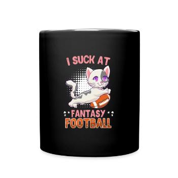 Perdant de football Fantasy - Mug uni - noir - Devant