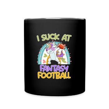 Fantasy Football Loser Je suis nul à Fantasy Football - Mug uni - noir - Devant