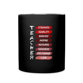 Teacher History Black History Africa - Full Colour Mug - black - Front