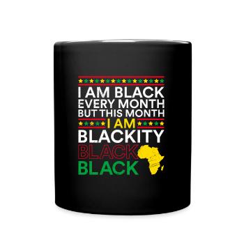 Mois de l’histoire des Noirs Histoire des États-Unis Afrique - Mug uni - noir - Devant
