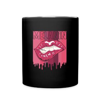 Melanin Black Women African Woman - Full Colour Mug - black - Front
