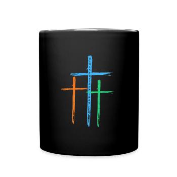 Histoire des Noirs 1865 Liberté des Noirs en Afrique - Mug uni - noir - Devant