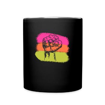 Black History Month Black Lives Matter Africa - Full Colour Mug - black - Front