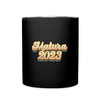 Matura 2023 Maturaball Matura Abschluss - Tasse einfarbig - Schwarz - Vorne