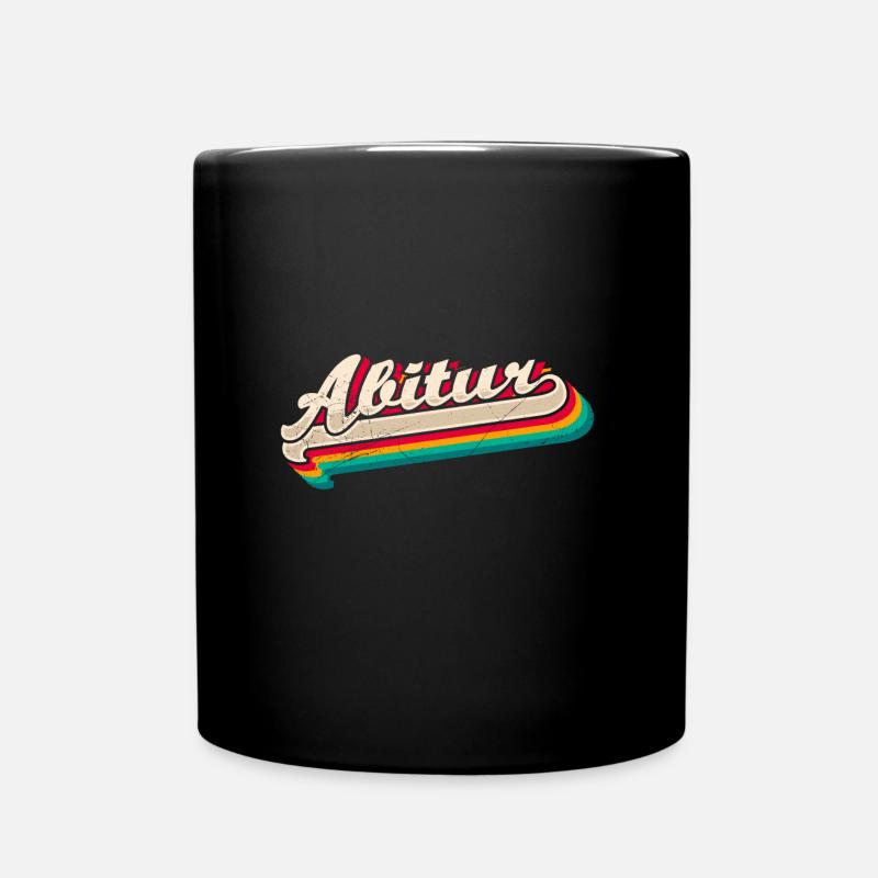 Abi 2023 Abitur Abiturient - Tasse einfarbig - Schwarz
