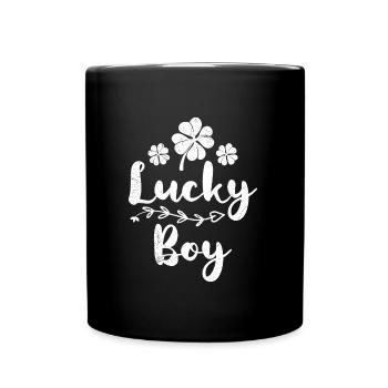 Lucky Boy Irish St Patrick's Day - Full Colour Mug - black - Front