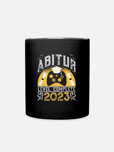 Abitur complete Abiturient 2023 Abi - Tasse einfarbig - Schwarz