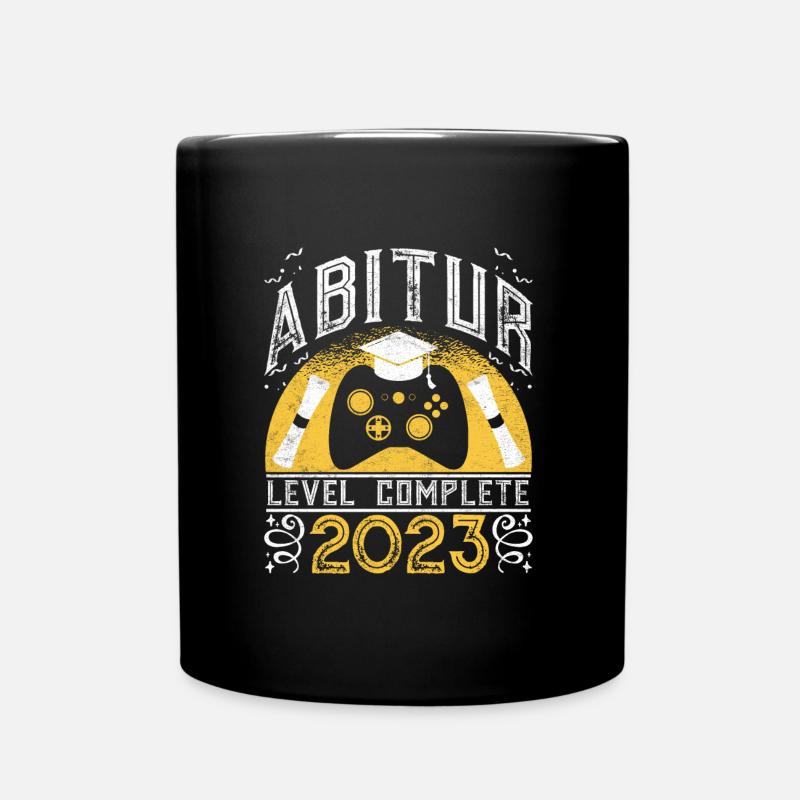 Abitur complete Abiturient 2023 Abi - Tasse einfarbig - Schwarz