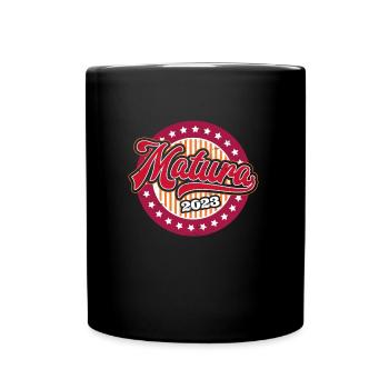 Matura graduation 2023 Matura - Full Colour Mug - black - Front