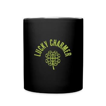 Lucky charm St Patrick's Day Ireland - Full Colour Mug - black - Front