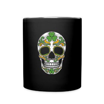 Ireland St. Patrick's Day Irish - Full Colour Mug - black - Front