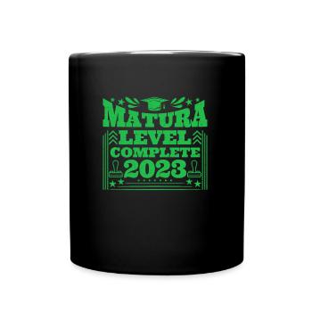 Matura Level Complete 2023 Matura - Tasse einfarbig - Schwarz - Vorne