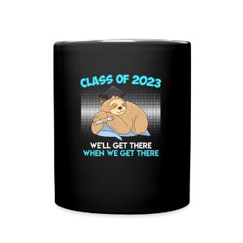 Matura 2023 class of 2023 - Full Colour Mug - black - Front