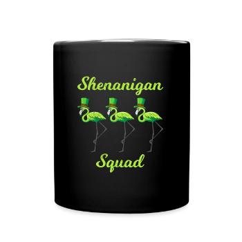 Shenanigans Squad St Patrick’s Day - Mug uni - noir - Devant