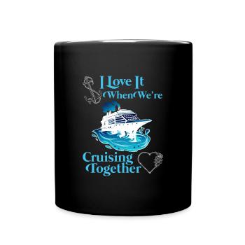 Croisière ensemble Vacances de printemps - Mug uni - noir - Devant