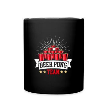 Beer Pong Team Bierpong Team Party Bier Pong - Mug uni - noir - Devant