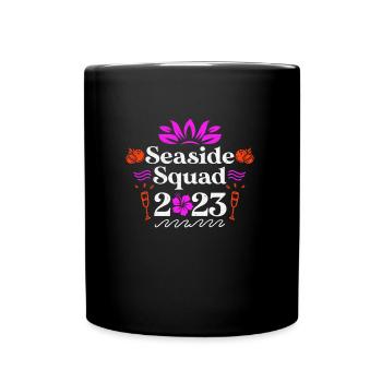 Seaside Squad 2023 Vacances d’été Vacances de printemps - Mug uni - noir - Devant