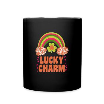 Lucky Charm Lucky Charm Rainbow - Full Colour Mug - black - Front