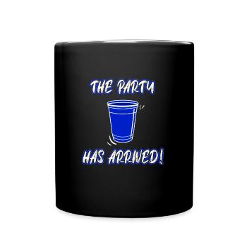 The celebration can start Spring Break Holiday Party - Full Colour Mug - black - Front