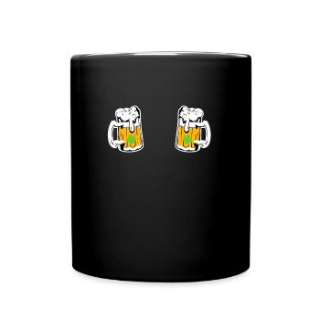 Irish Beer Ireland St. Patrick's Day - Full Colour Mug - black - Front