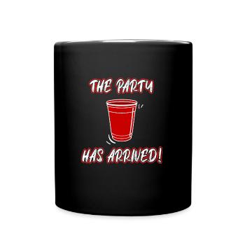 The celebration can start Spring Break Holiday Party - Full Colour Mug - black - Front