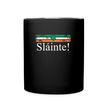 Slainte Ireland Toast - Mug uni - noir - Devant