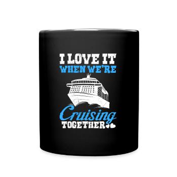 Croisière ensemble Croisière vacances de printemps - Mug uni - noir - Devant