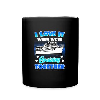 Croisière ensemble Croisière vacances de printemps - Mug uni - noir - Devant