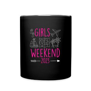 Mädelswochenende Girls Weekend 2023 Spring Break - Mug uni - noir - Devant