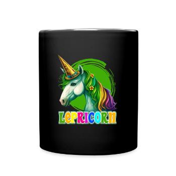 Lepricorn St. Patrick’s Day Licorne Femmes - Mug uni - noir - Devant