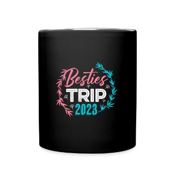 Besties Trip 2023 Vacances d’été Spring Break - Mug uni - noir - Devant