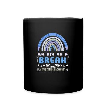 Professeurs d’éducation physique en vacances Enseignants retraités Enseignants - Mug uni - noir - Devant