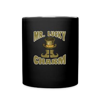 Mr Lucky Charm Glücksbringer Saint-Patrick - Mug uni - noir - Devant