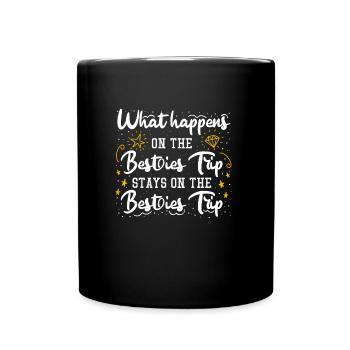 Beasties Trip Holiday with Friends Spring Break - Full Colour Mug - black - Front
