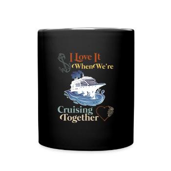 Croisière ensemble Vacances de printemps - Mug uni - noir - Devant