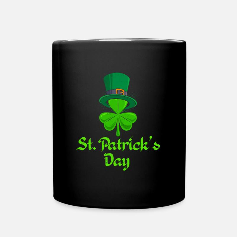 Fête de la Saint-Patrick - Mug uni - noir