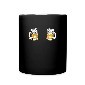 Irish Beer Ireland St. Patrick's Day - Full Colour Mug - black - Front