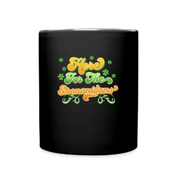 Here for the player of Shenanigan - Full Colour Mug - black - Front