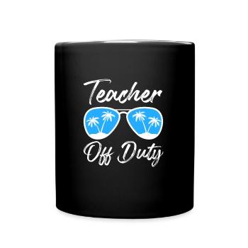 Enseignant hors service enseignant enseignant à la retraite - Mug uni - noir - Devant
