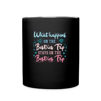 Beasties Trip Holiday with Friends Spring Break - Full Colour Mug - black - Front