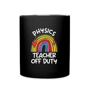 Professeur de physique Professeur de physique - Mug uni - noir - Devant