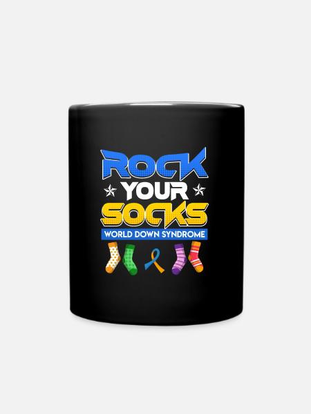 Trisomie de sensibilisation au syndrome de Down 21 - Mug uni - noir